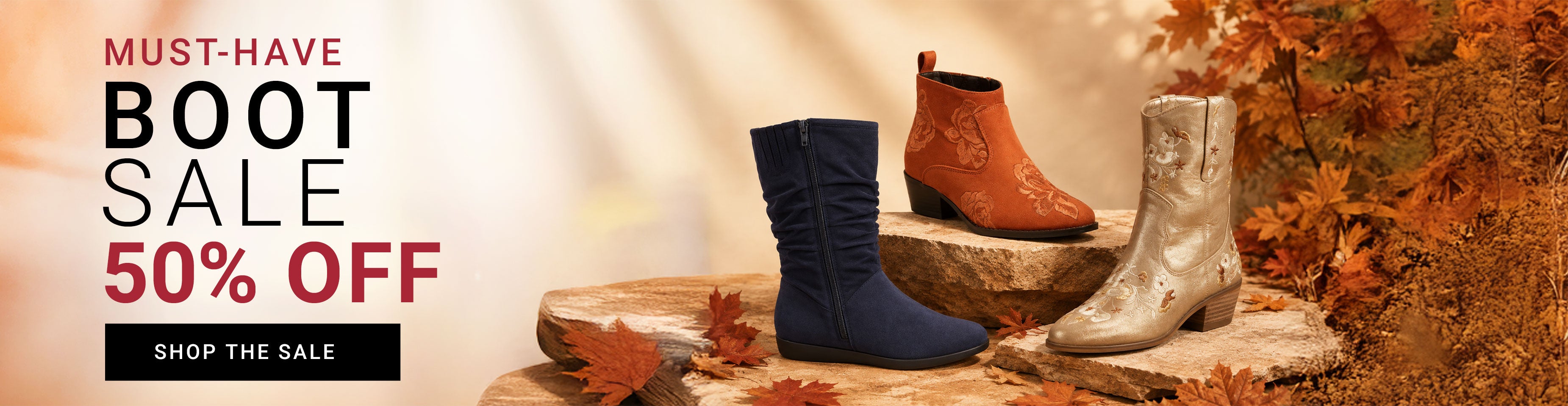 Must-Have Boot Sale — 50% Off — Shop The Sale