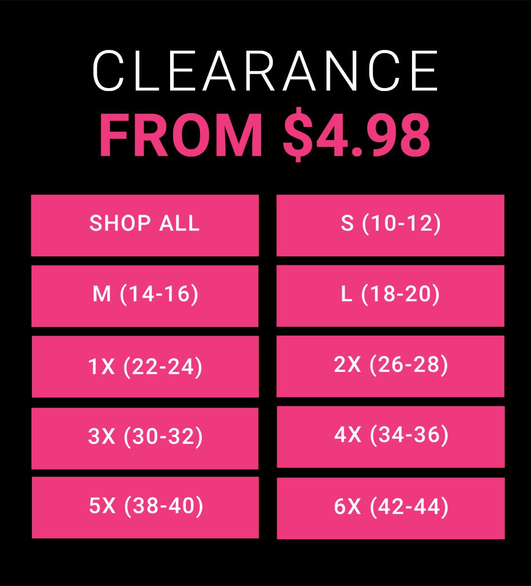 Shop Clearance