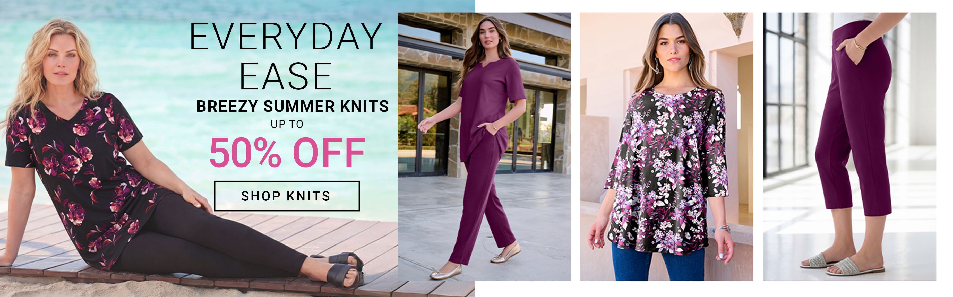 Breezy Summer Knits — Up to 50% Off