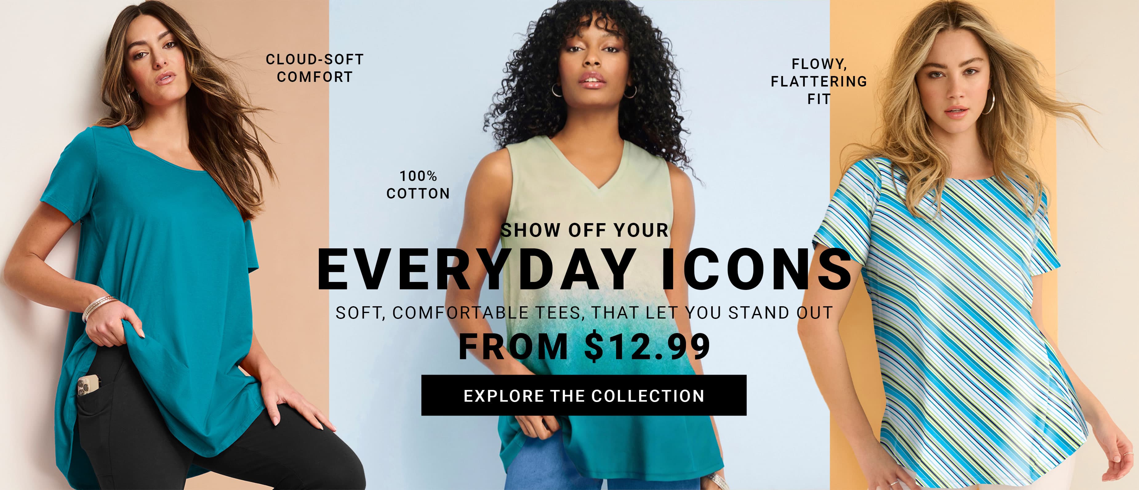 Explore Tees & Tunics
