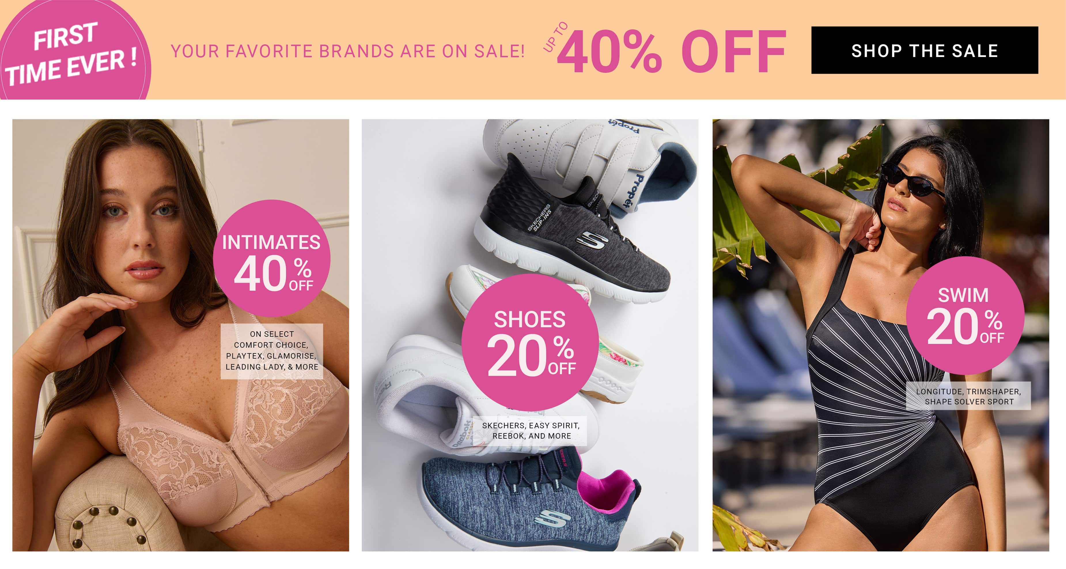 First Time Ever 40% Off — Shop the Sale