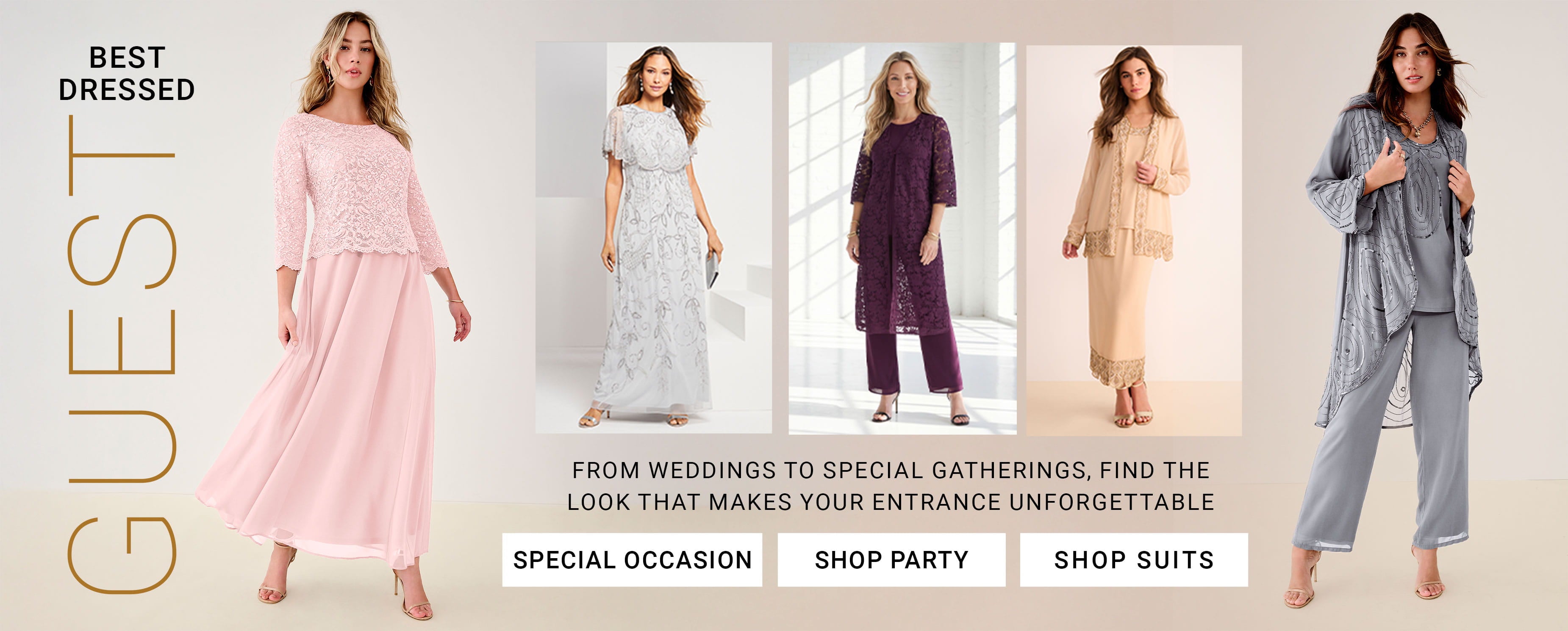 Shop Special Occasion Dresses, Party Dresses, and Suits at Roaman's