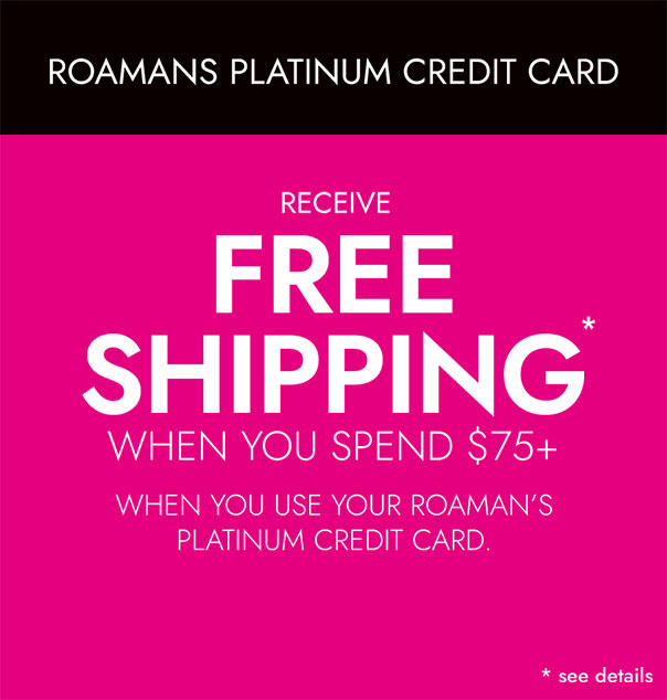 roaman's platinum credit card