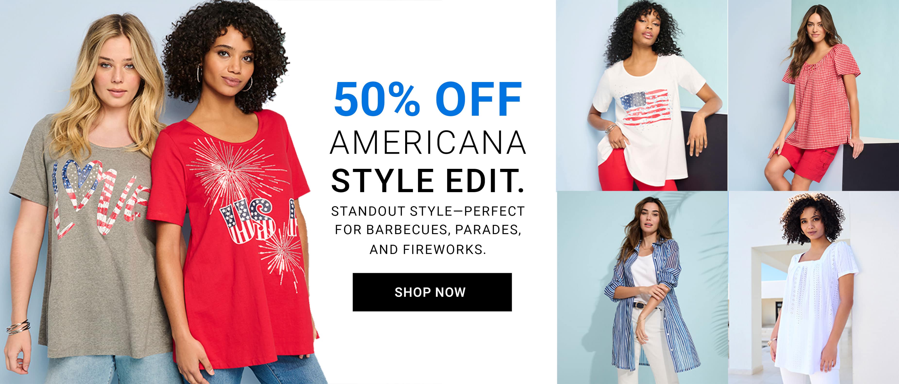 50% Off Americana Style Edit