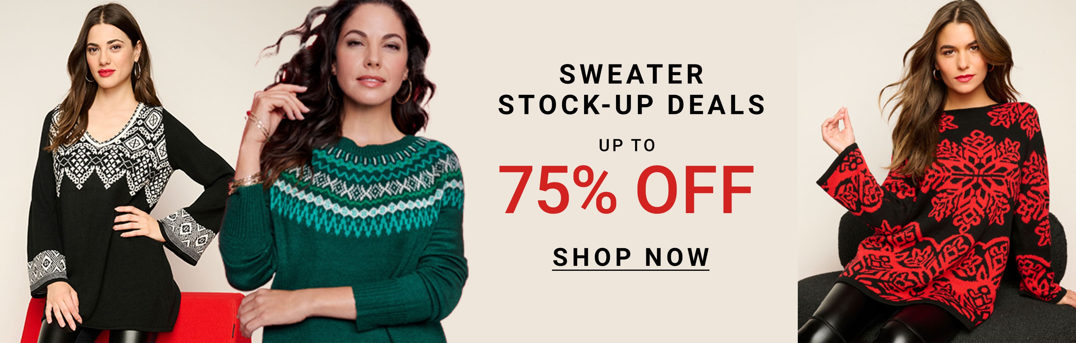 shop SWEATERS