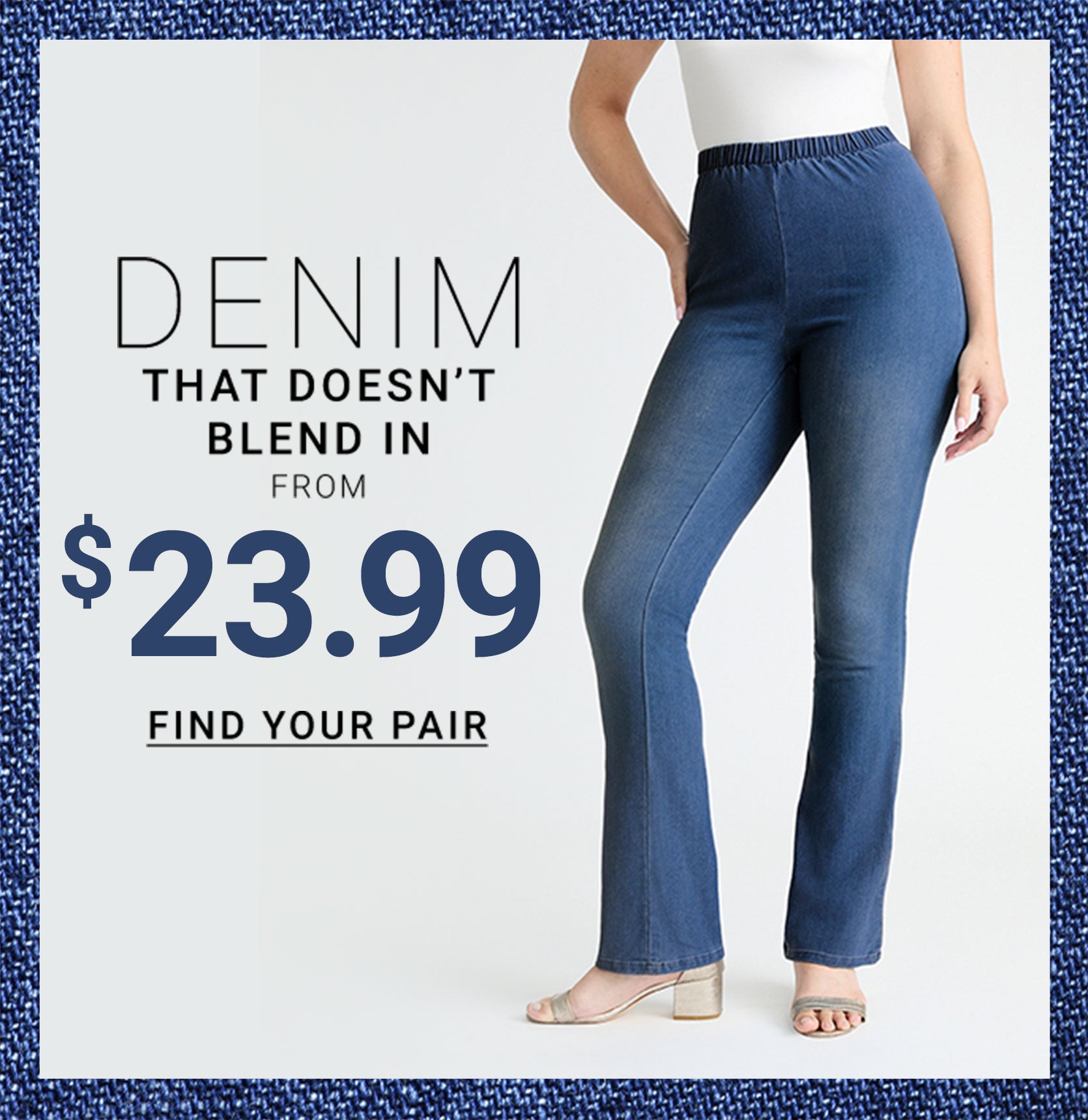 Denim $23.99
