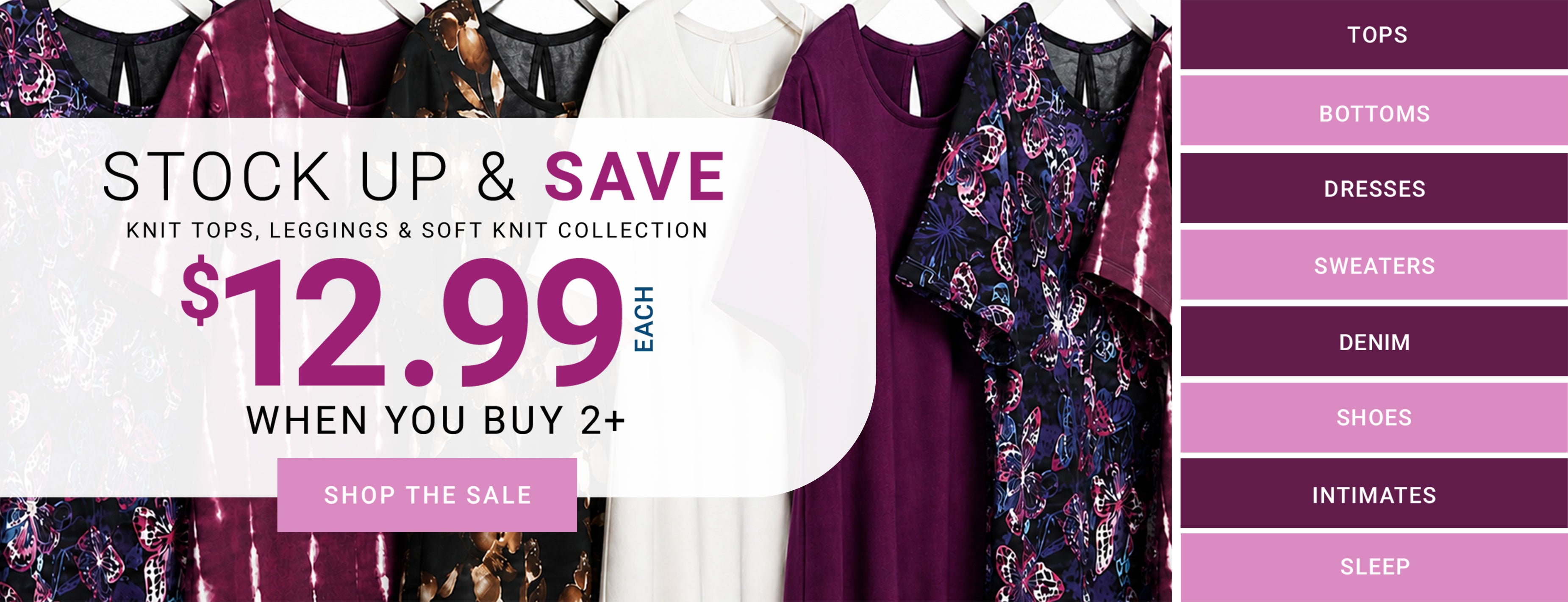 Stock Up & Save — Knit Tops, Leggings & Soft Knit Collection $12.99 Each When You Buy 2+ — Shop The Sale