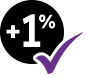 1% Cashback Icon