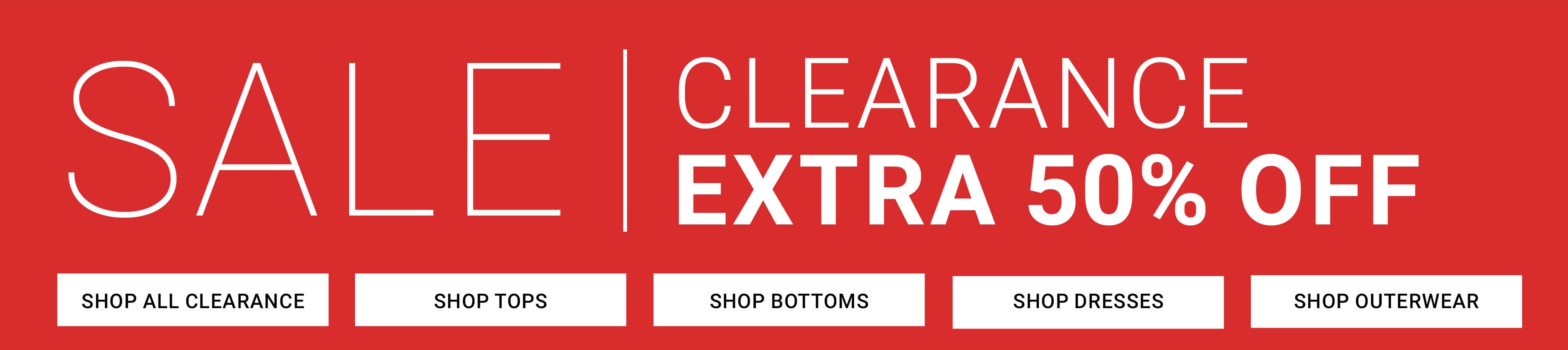 Sale — Clearance from $4.98