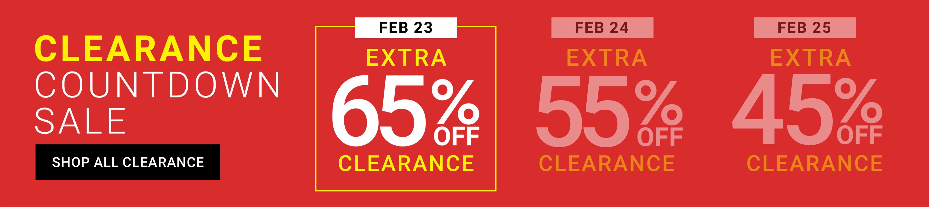 Shop Clearance