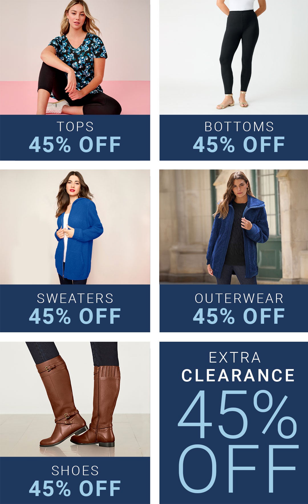 Shop Tees & Tunics $10 Each