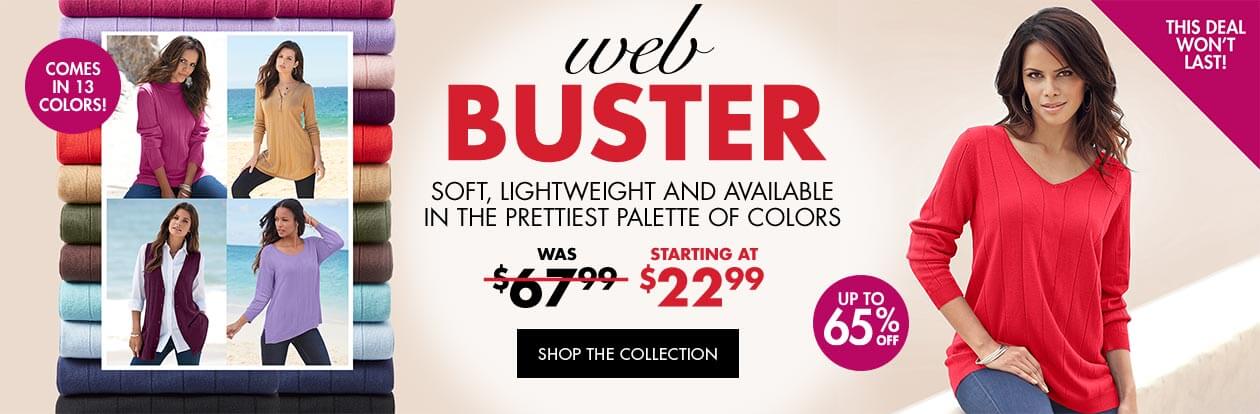 Web Buster starting at 22.99 - Shop Now