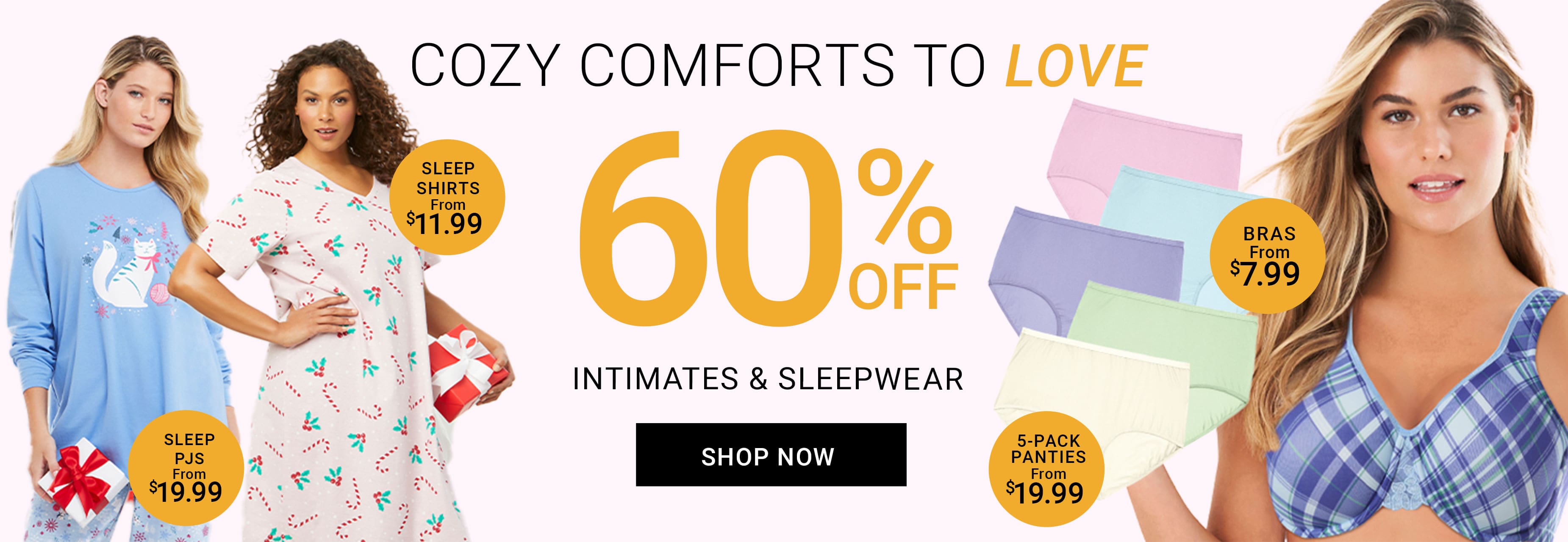 shop Intimates favorites