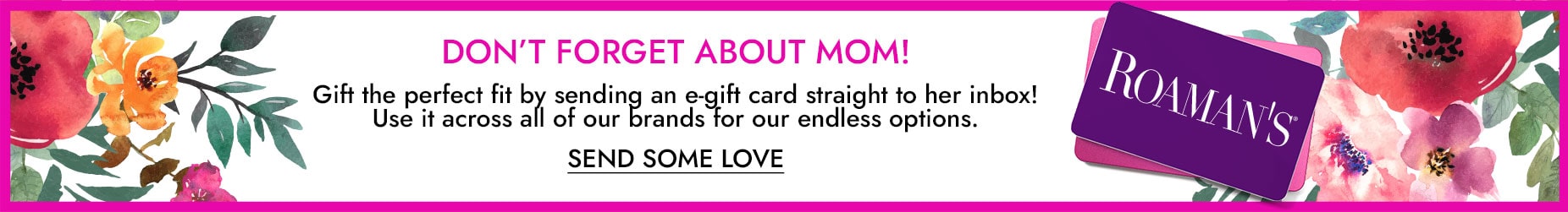 Send some e-gift card love to Mom
