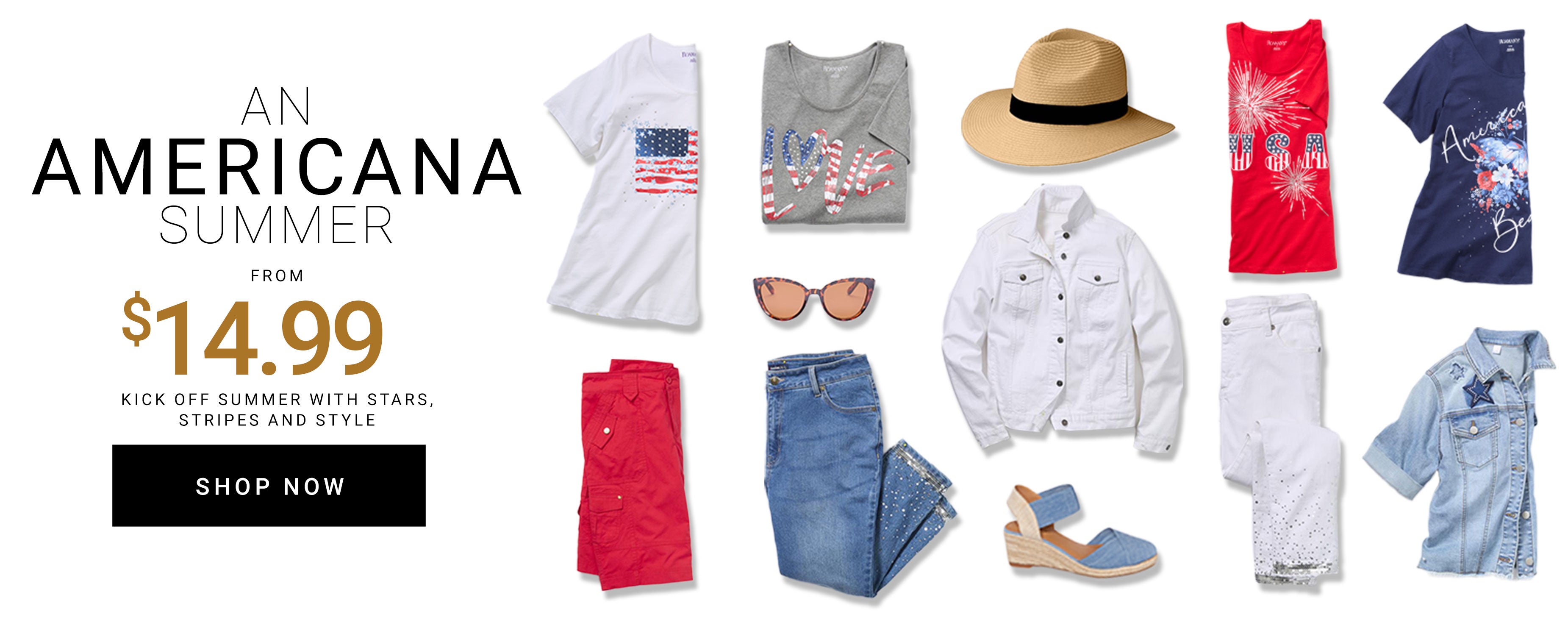 Shop Americana Collection at Roaman's