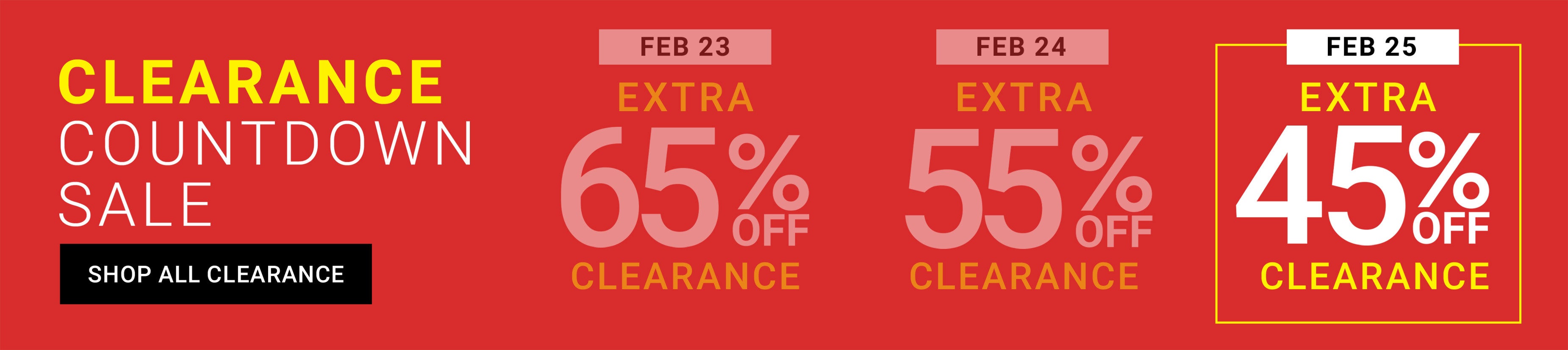 Shop Clearance