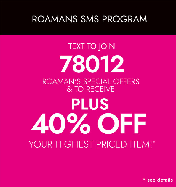 join to receive roamans texts
