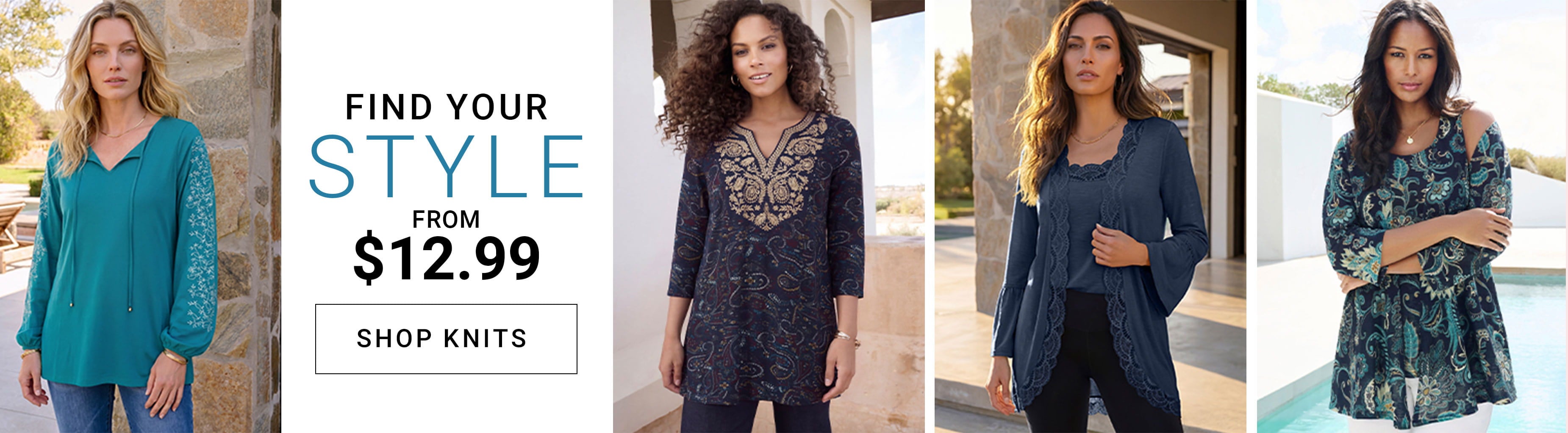 Find Your Style — Shop Knits