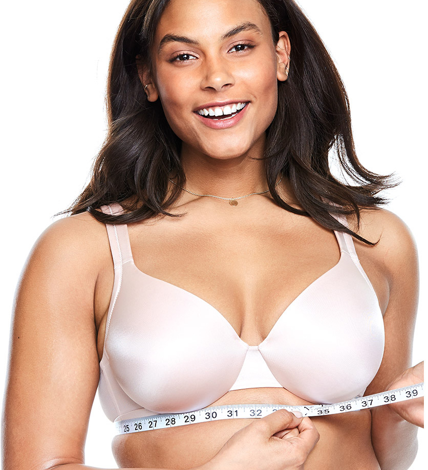 Bra Size Measurement & Cup Size  A, B, C, D, DD Bra Sizes AND Extra Large  Breasts 