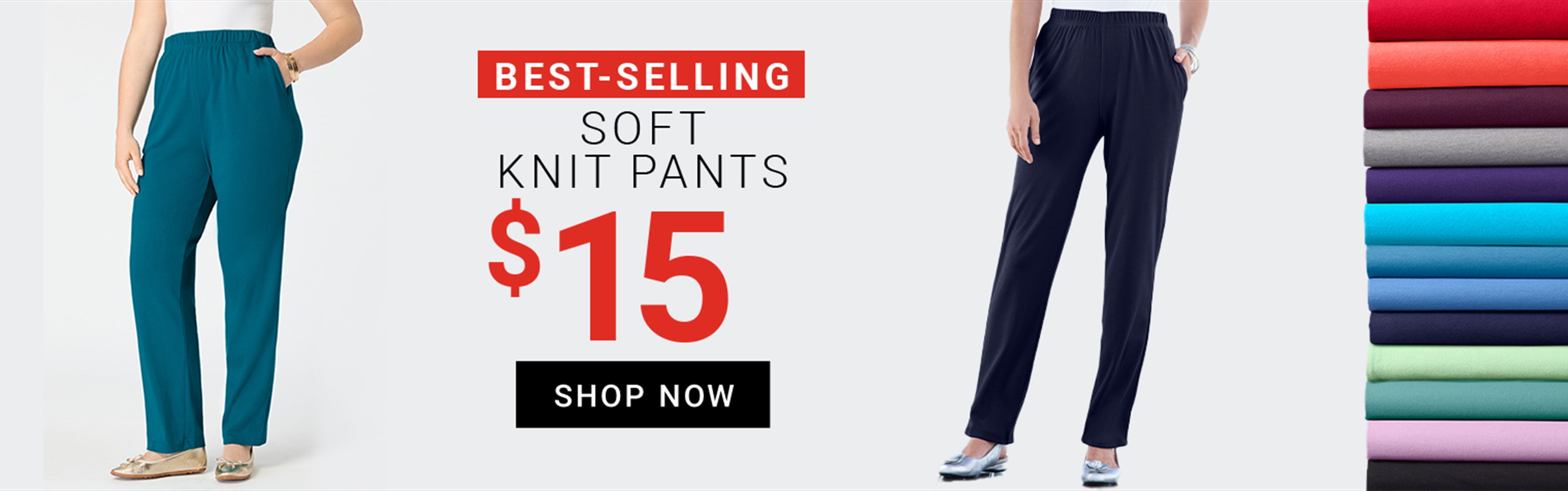 SHOP NOW soft knit pants