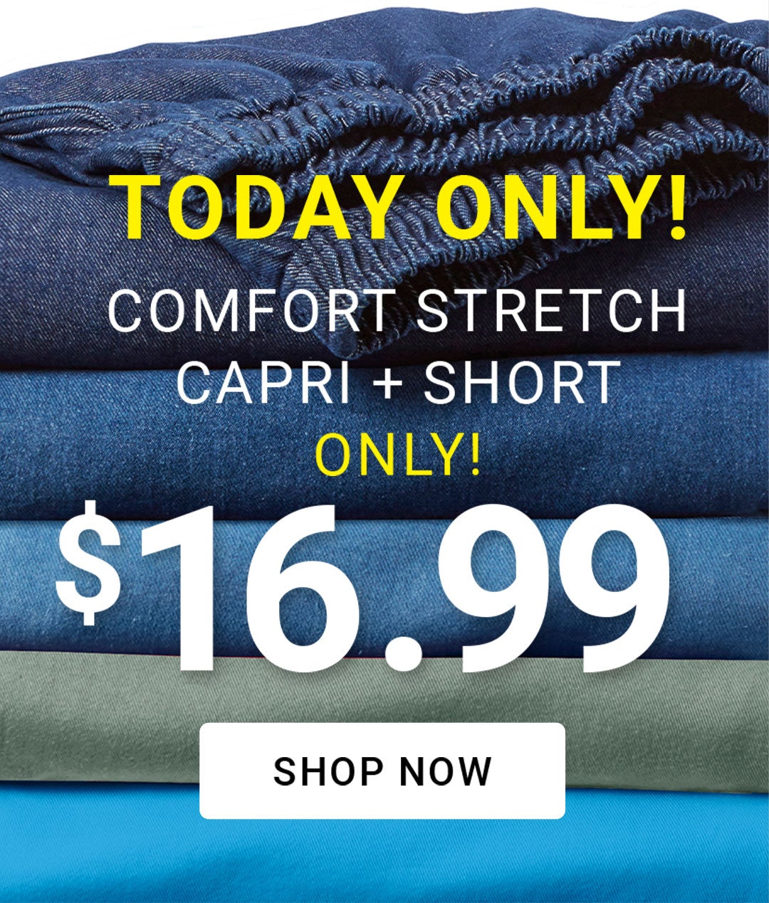 $6.50 Only — Capri and Short