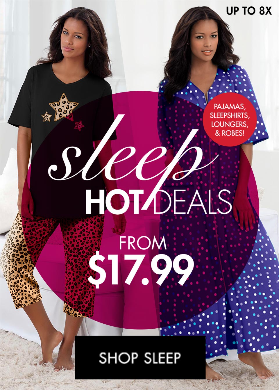 Sleep Hot Deals from $17.99- Shop Sleep