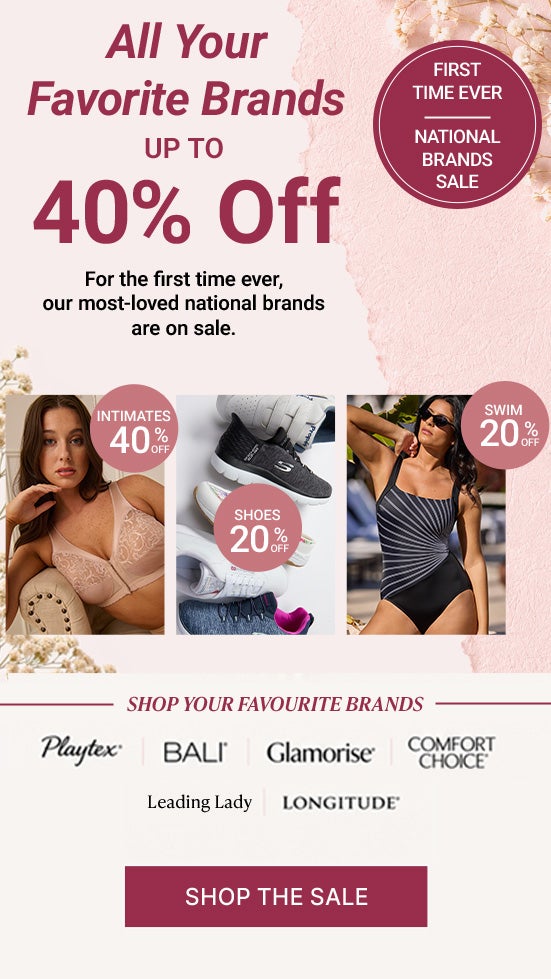 Favorite Brands 40% OFF Shop The Sale