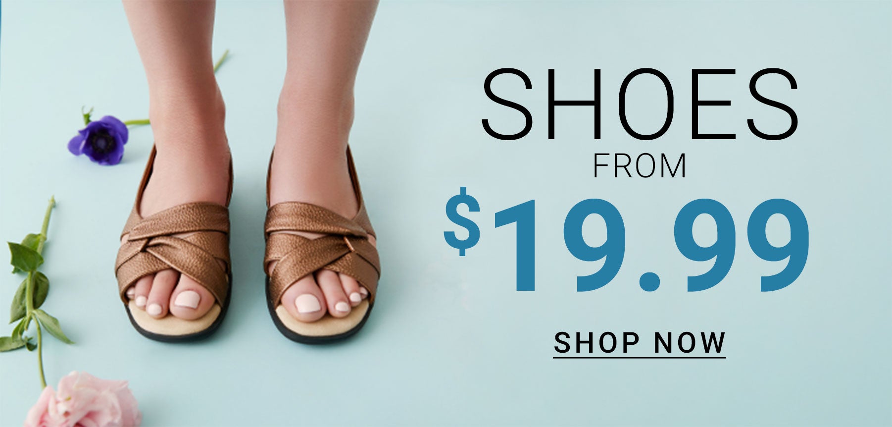Shoes from $19.99