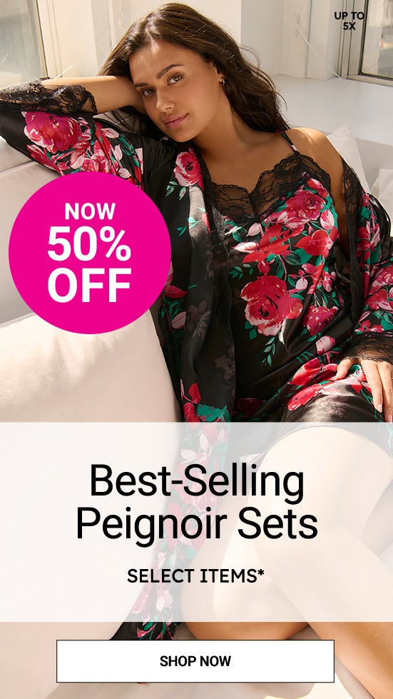 Best-Selling Peignoire Sets For Vday 50% Off shop now
