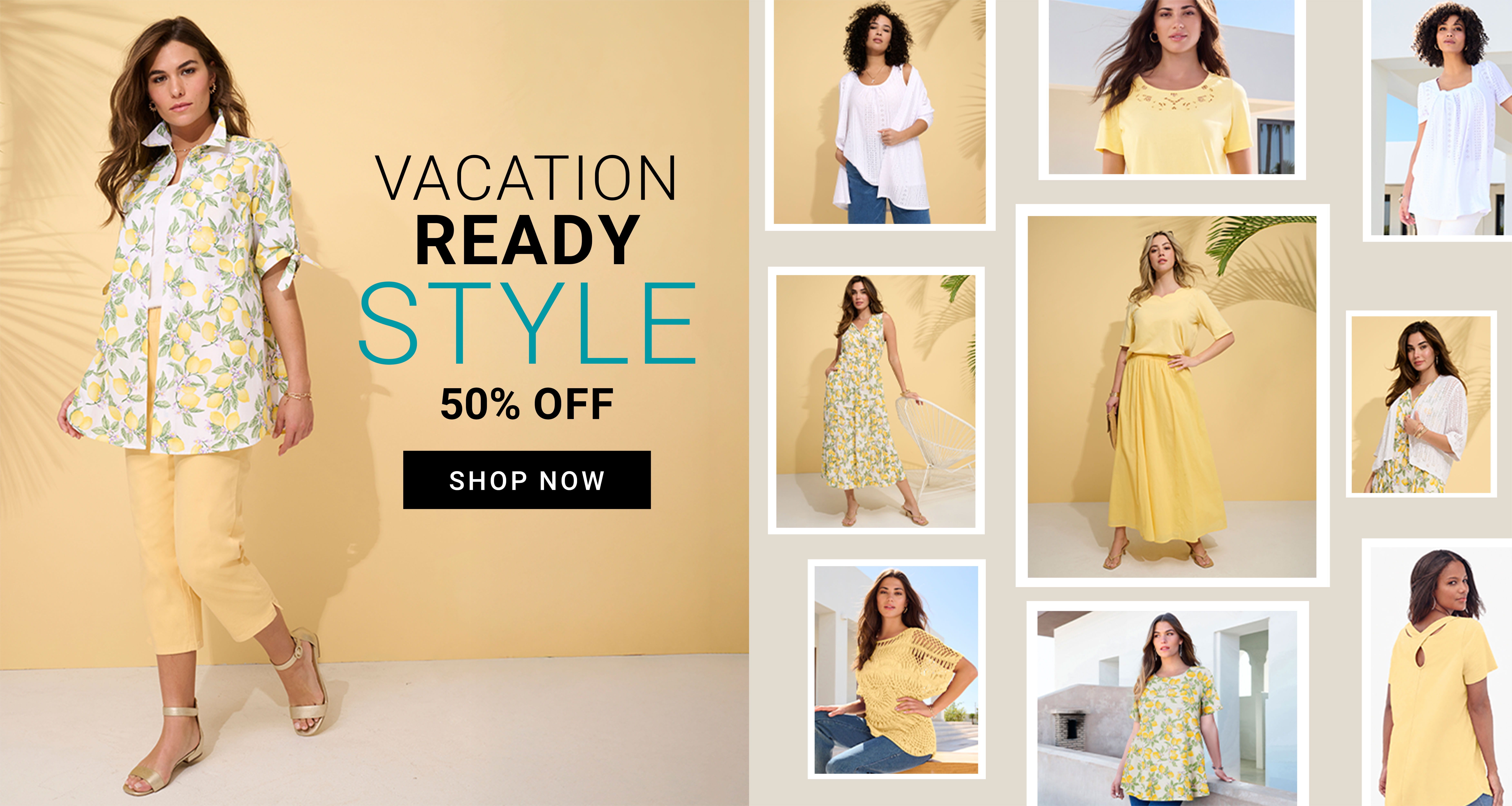 Vacation Ready Style — Up To 70% Off — Shop Now