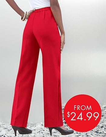 romans plus size pants