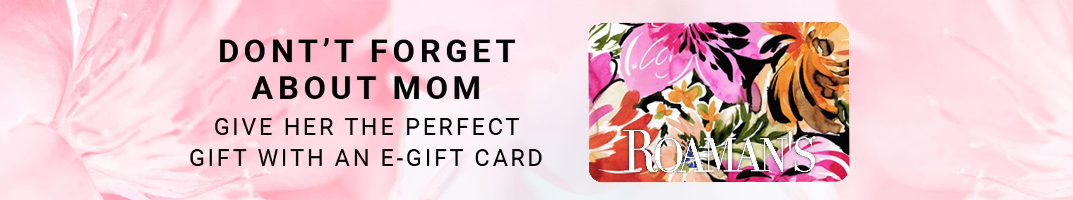 Mother's Day E-Gift Card