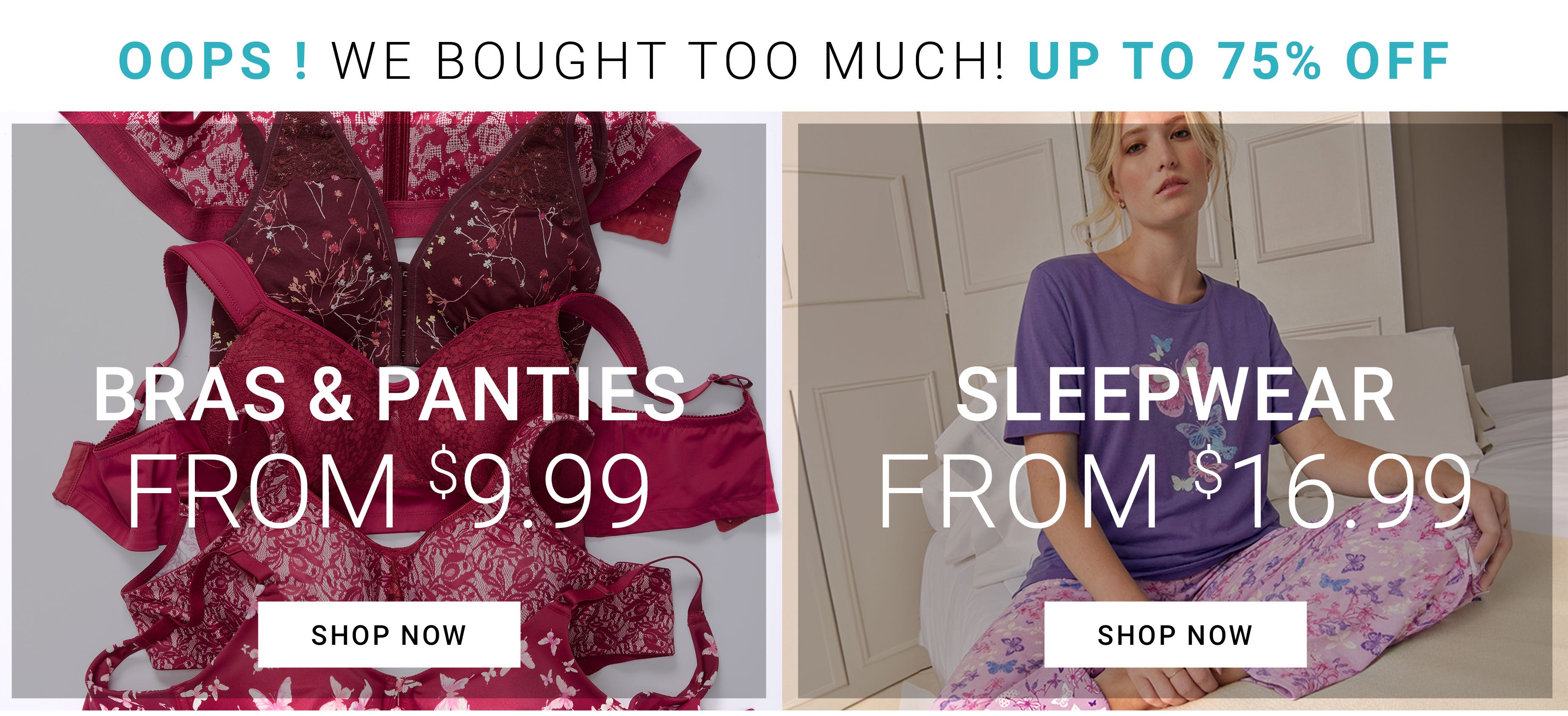 7.27-7.30 BRAS & PANTIES