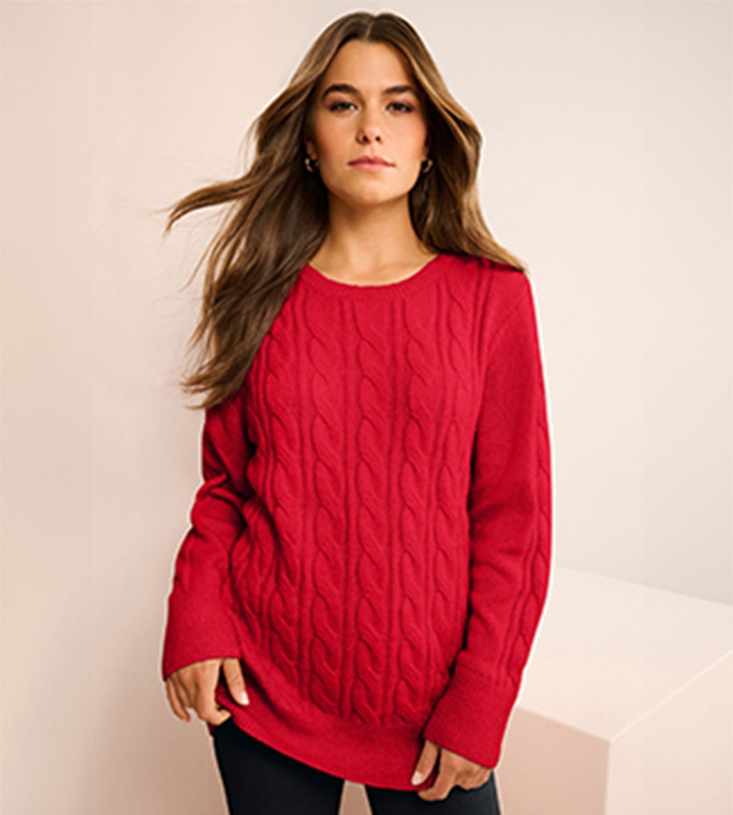 Shop Cable Knit Shirts & Blouses