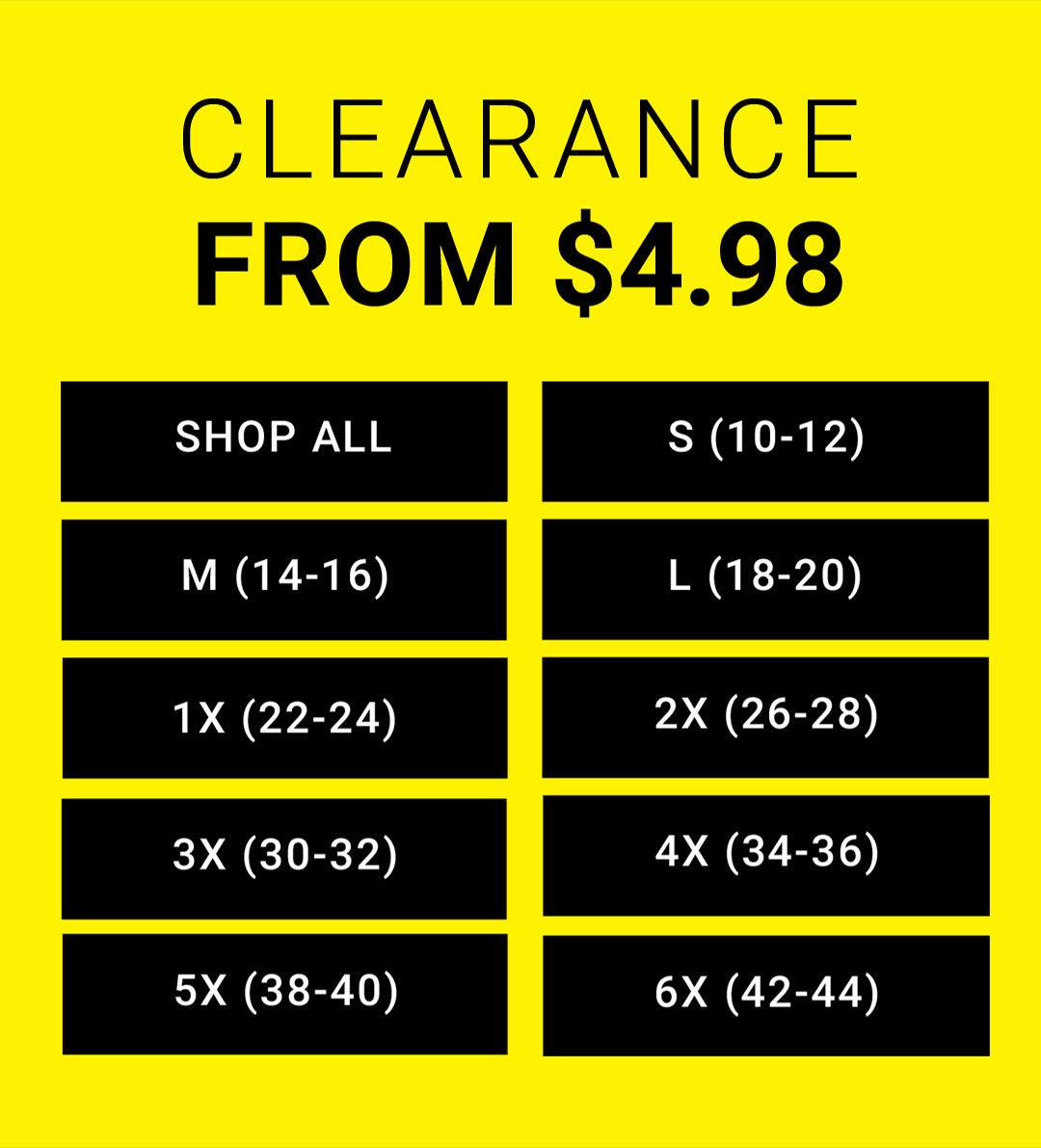 Clearance from $4.98