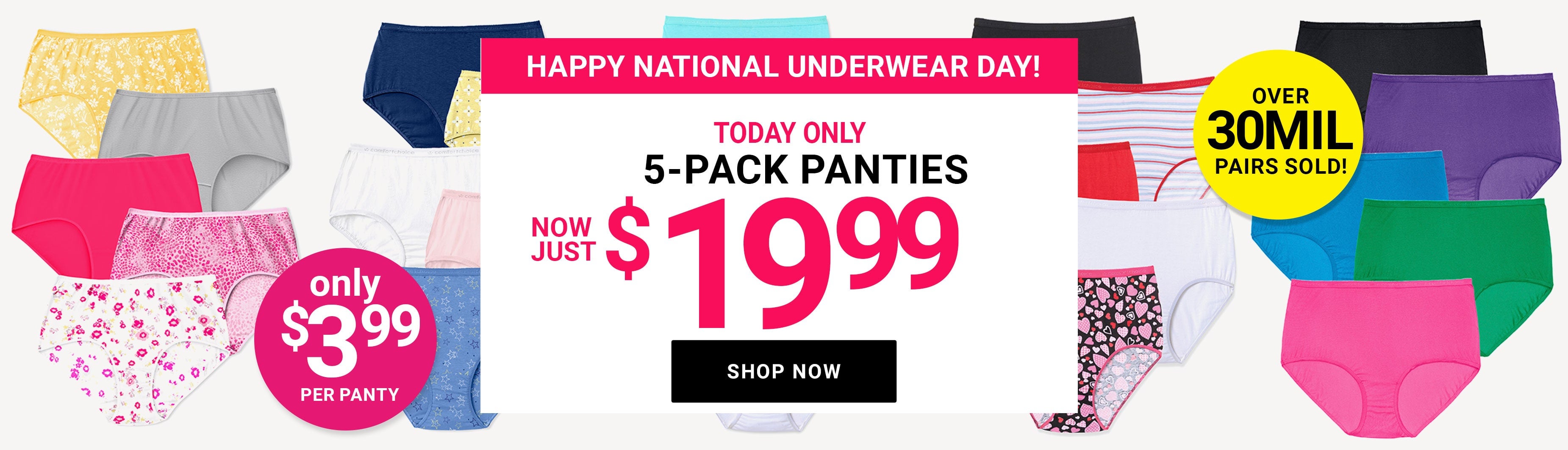 shop panty packs