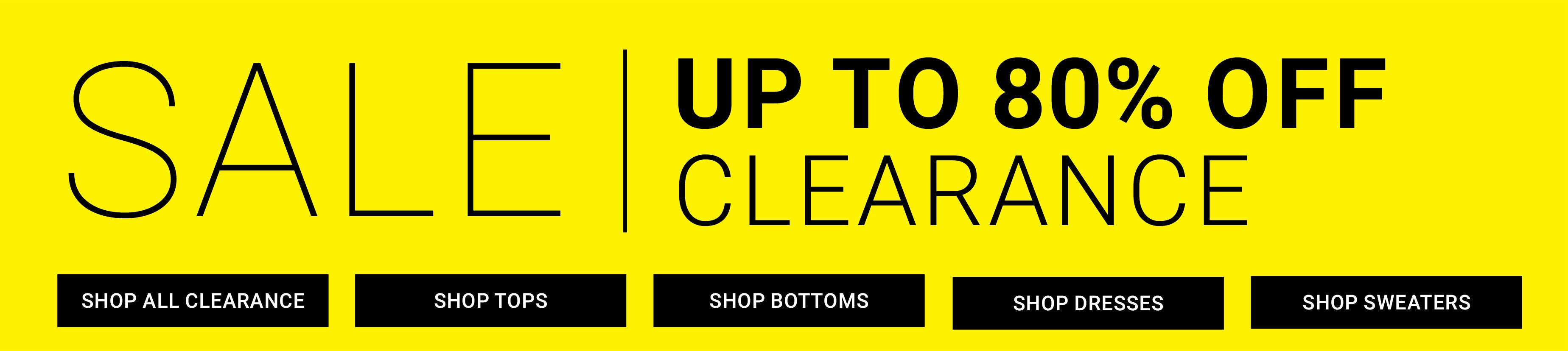CLEARANCE