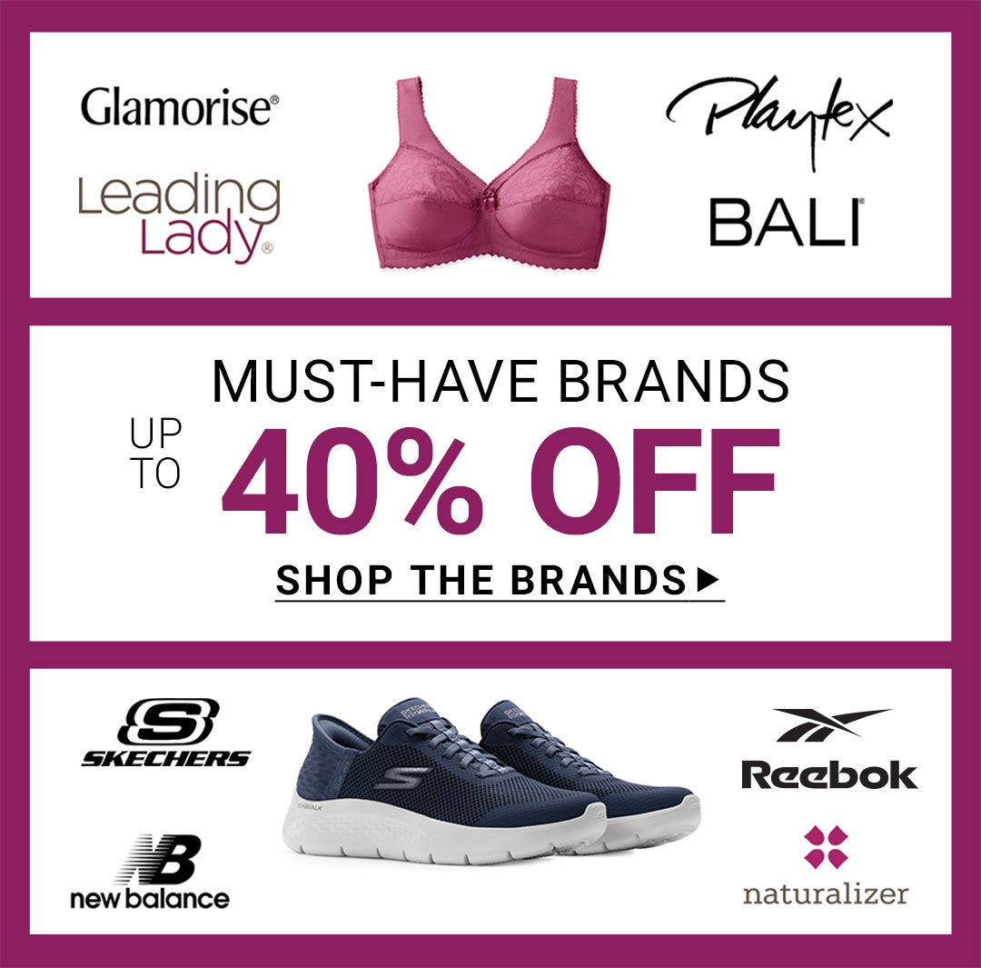 Must-Have Brands Up To 40% Off — Shop The Brands