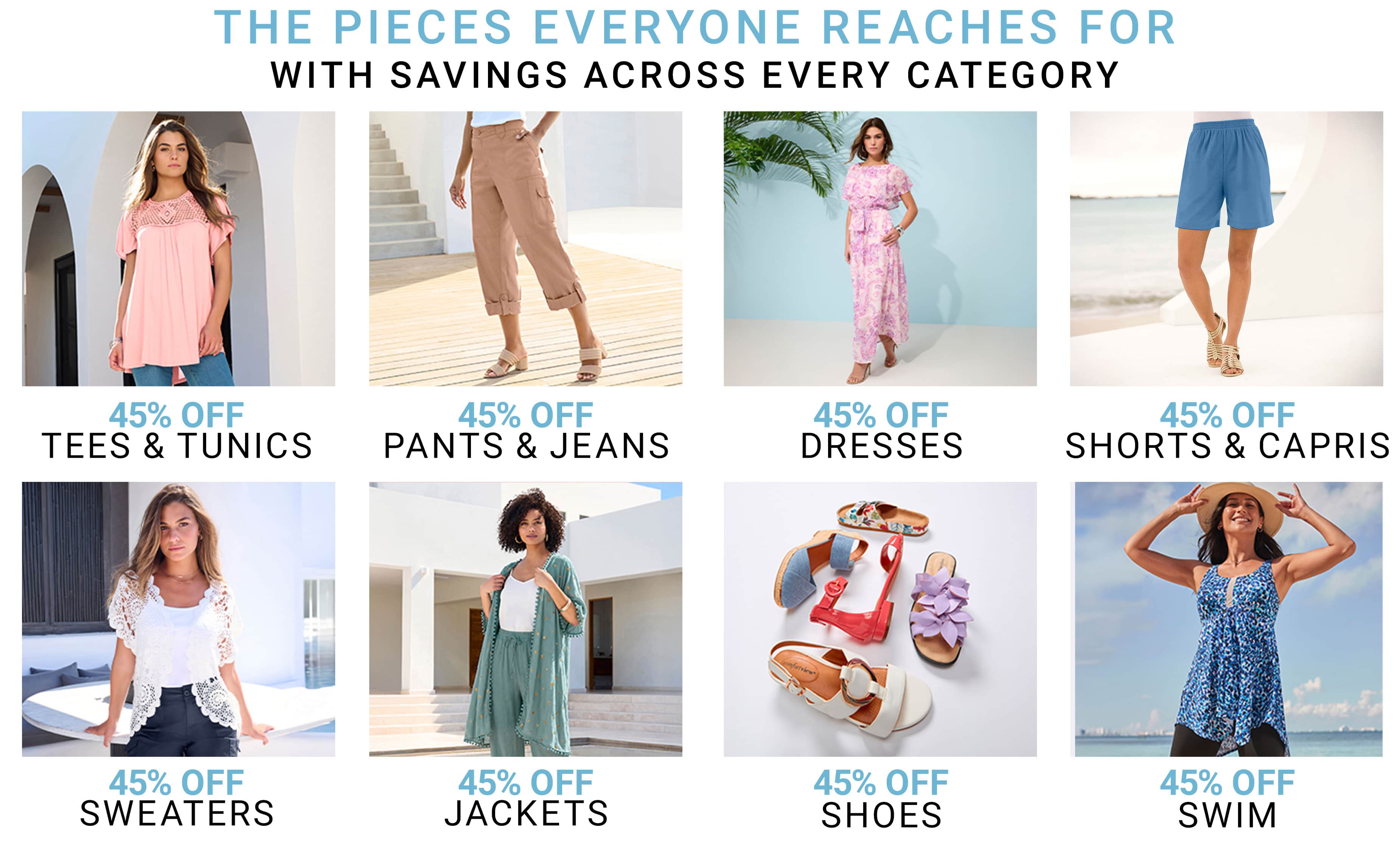 The Pieces Everyone Reaches For — Shop by category