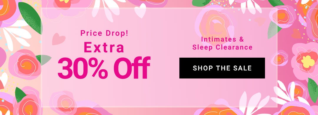extra 30% off sleep clearance