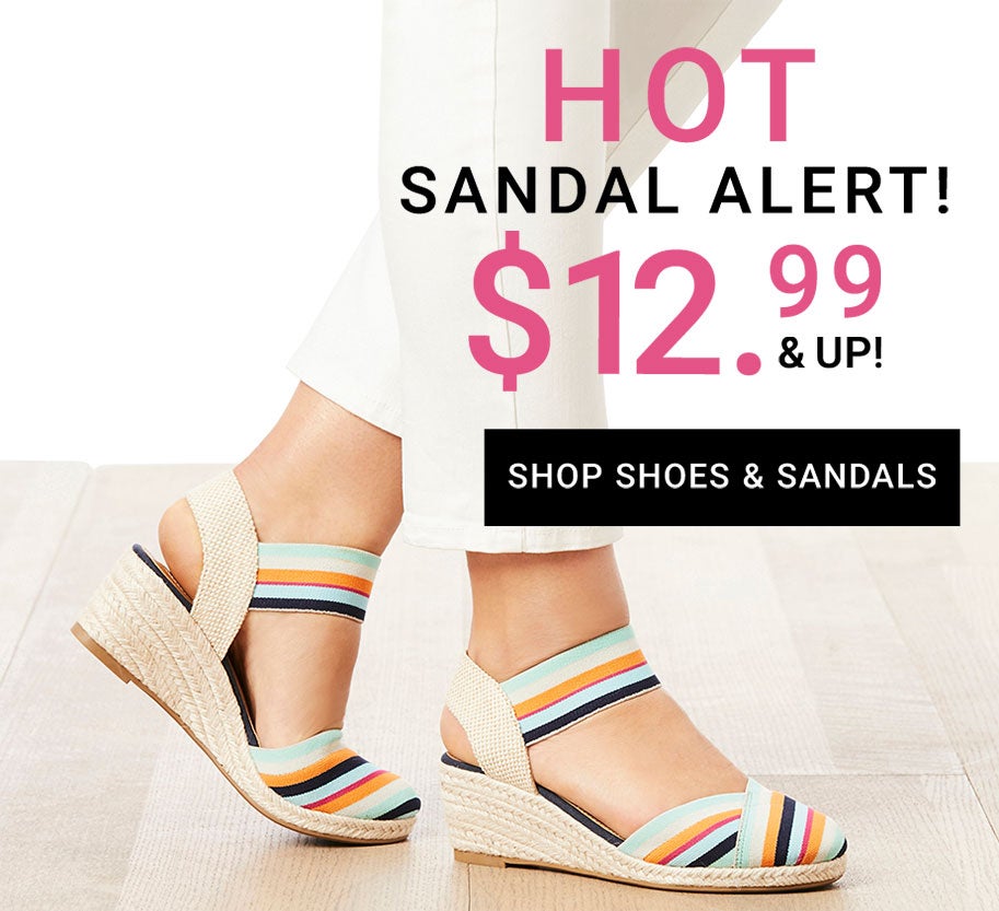 shop hot sandal alert!