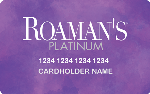 Roaman's Platinum Credit Card