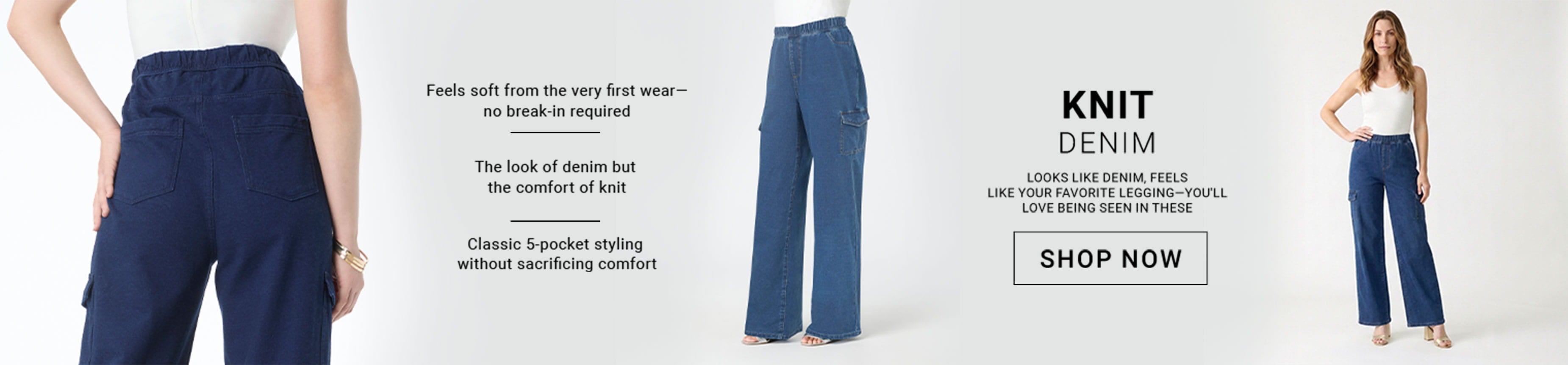Knit Denim — Shop Now