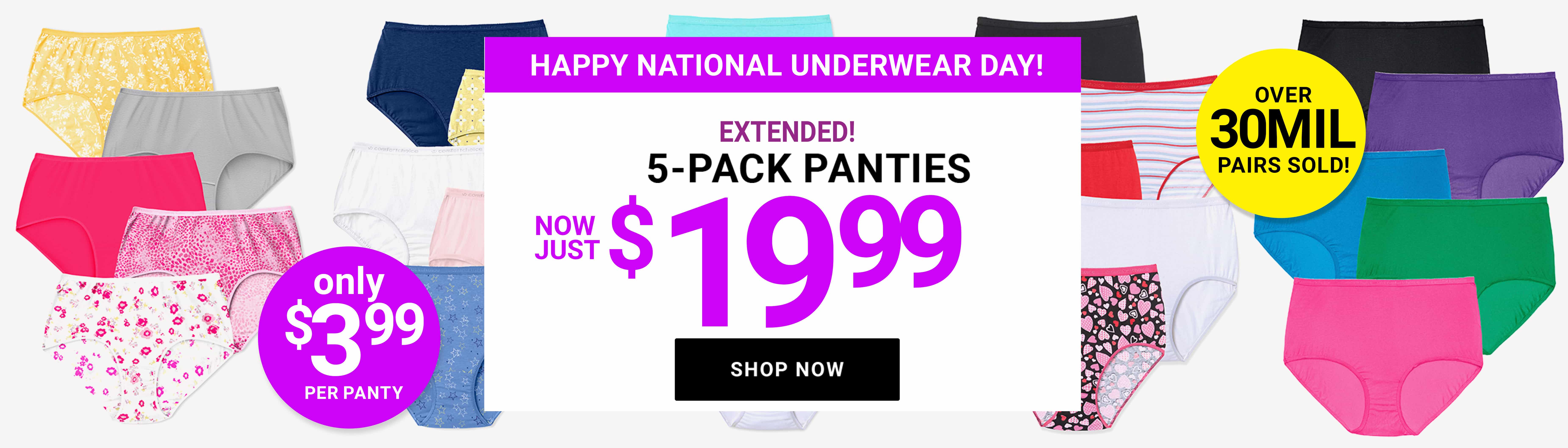 shop panty packs