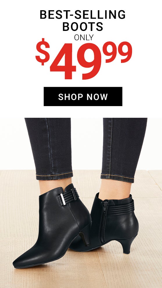best-selling shoes $49.99 shop now