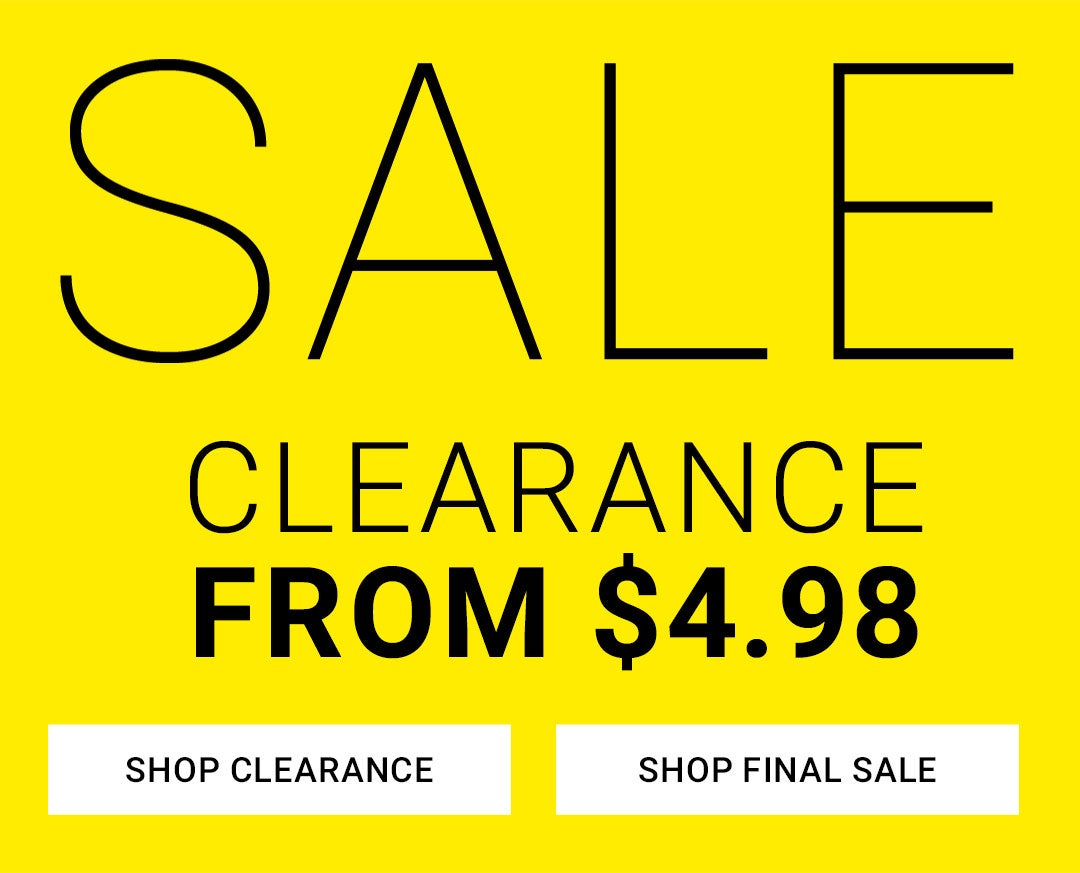 Sale & Clearance — from $4.98