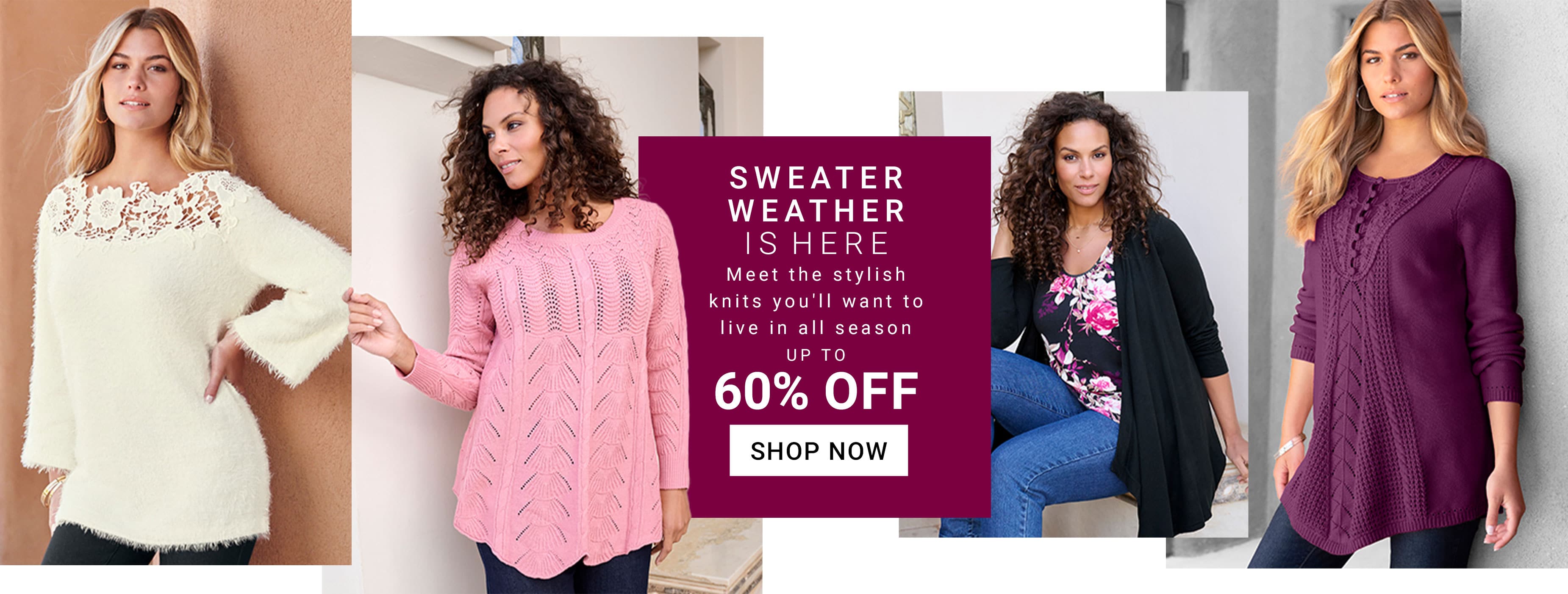 shop SWEATERS
