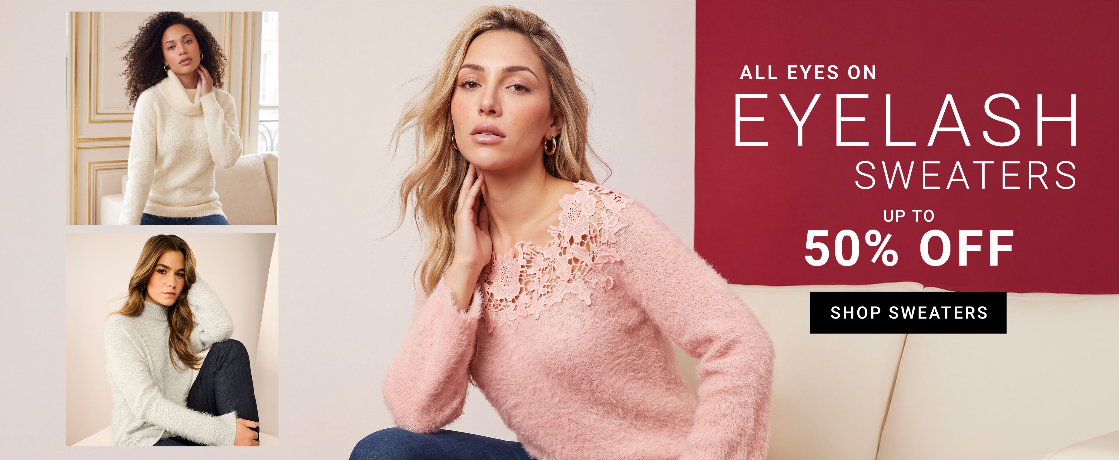 All Eyes On Eyelash Sweaters — Up To 50% Off — Shop Sweaters