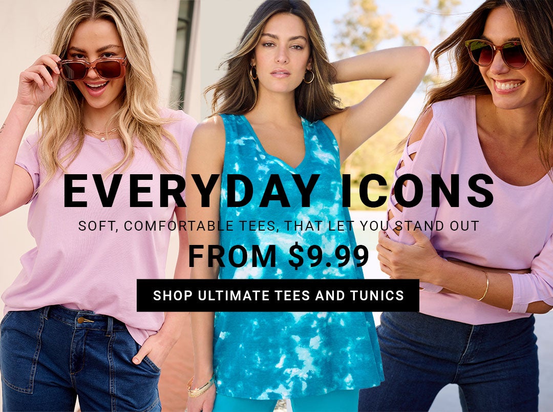 Everyday Icons — Ultimate Tees from $9.99