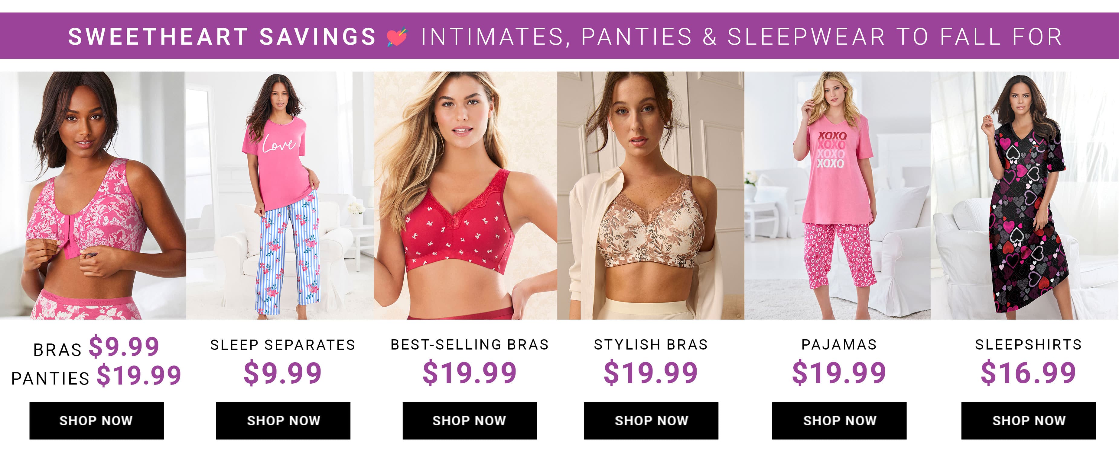 SHOP $9.99 BRAS